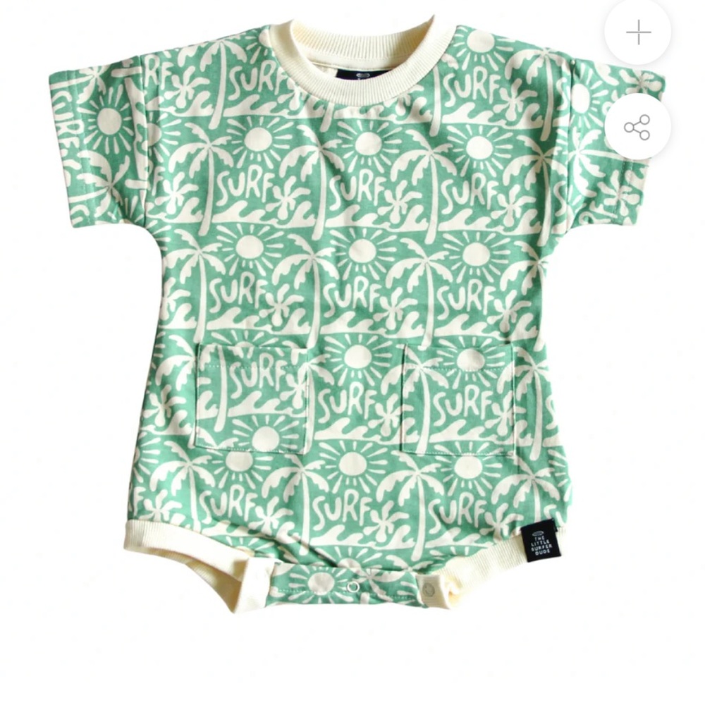 The Little Surfer Dude Romper
